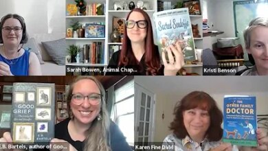 Loving and Losing Pets with E.B. Bartels, Rev. Sarah Bowen, and Karen Fine, DVM, at Bark! Fest