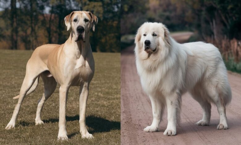 Great Pyrenees Great Dane Mix