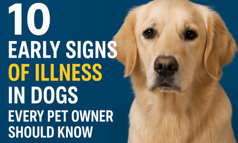 10 Early Signs of Illness in Dogs Every Pet Owner Should Know 10 Early Signs of Illness in Dogs Every Pet Owner Should Know