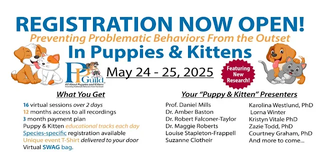 Register for the Online Puppies and Kittens Conference